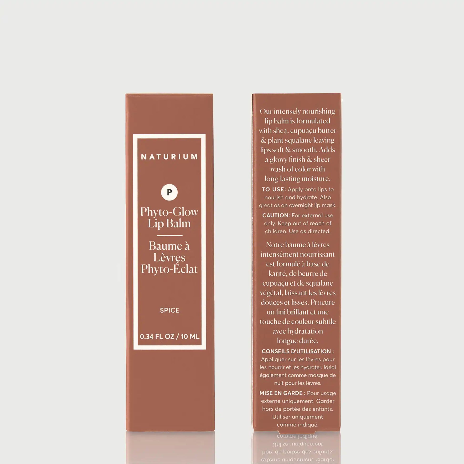 phyto-glow-lip-balm-spice-v5 NATR-60113-PhytoGlow-Spice-UC-Front-Back-bonebkgd.webp