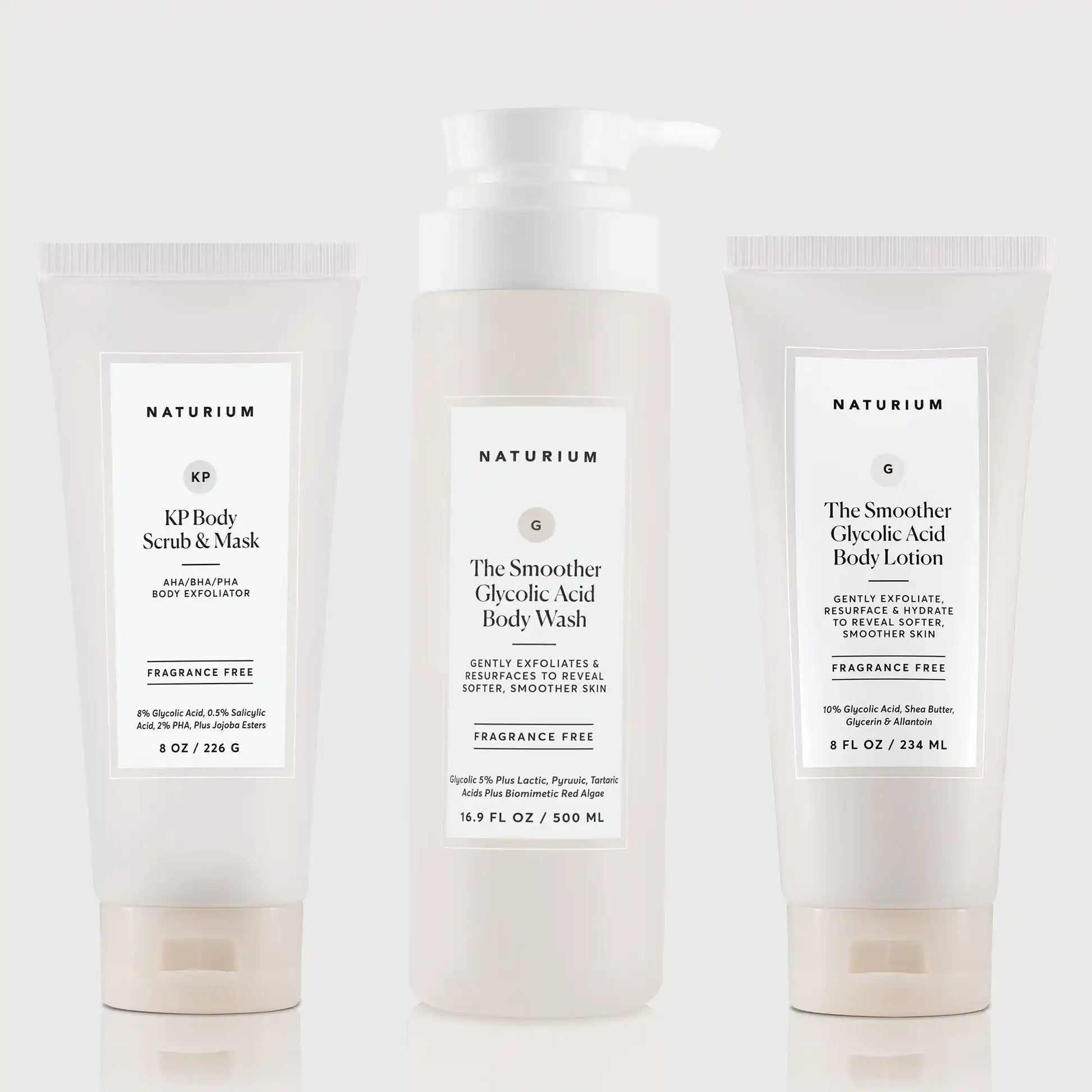 the-glycolic-acid-body-bundle-v7 NATR_KPScrub_SmootherBodyWash_SmootherLotion_Bundle_ecomm.webp